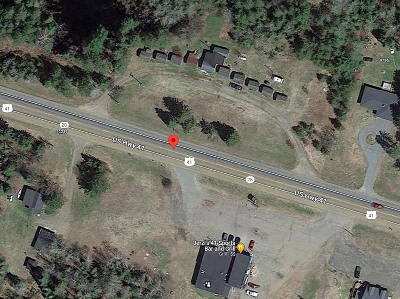 Greenwood Cabins - Aerial Map (newer photo)